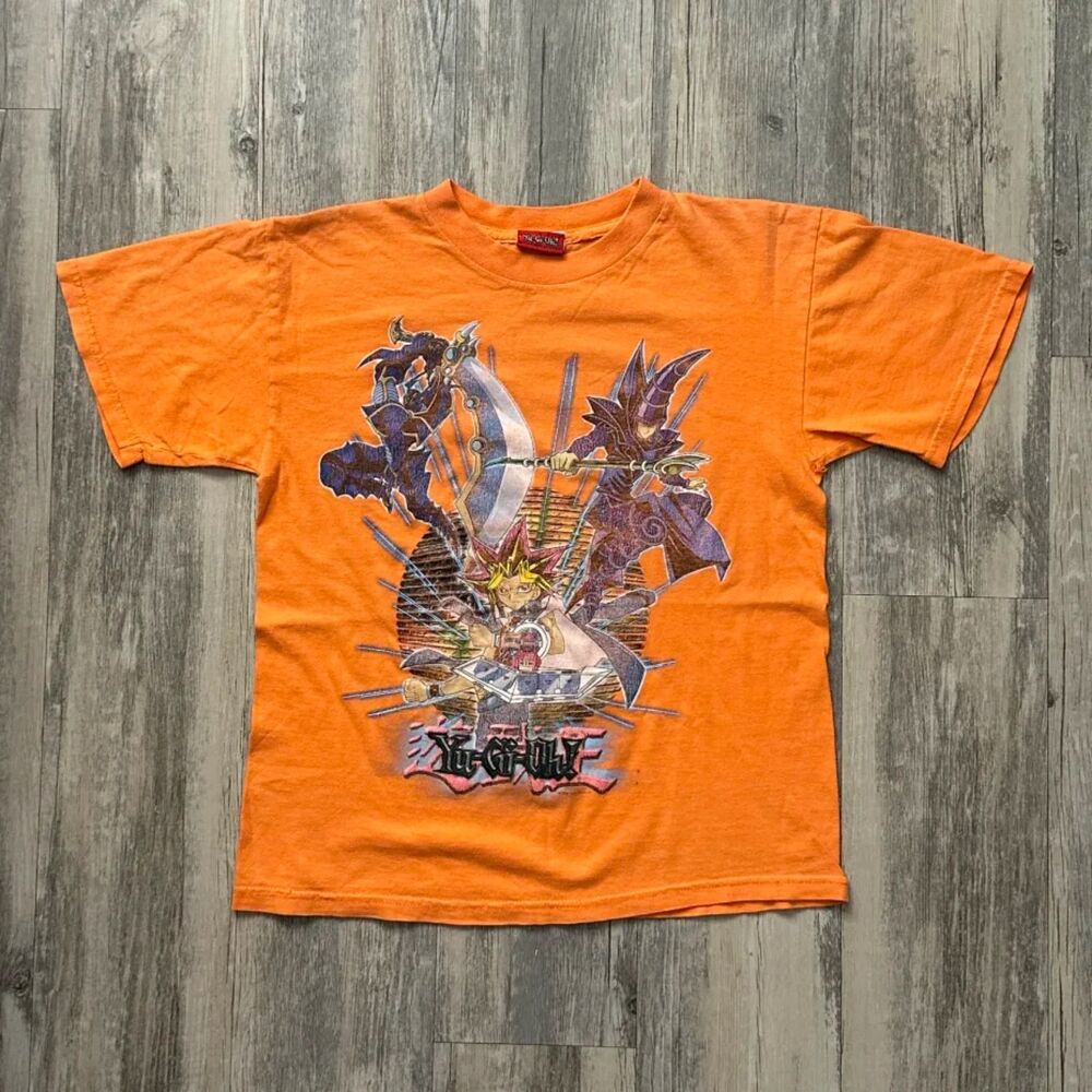 Vintage 1998 YU-GI-OH! Anime Manga Promo T Shirt Size XL Youth